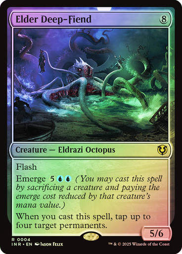 Elder Deep-Fiend (INR) (4) / Foil