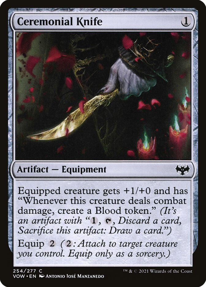 Ceremonial Knife (VOW) (254)