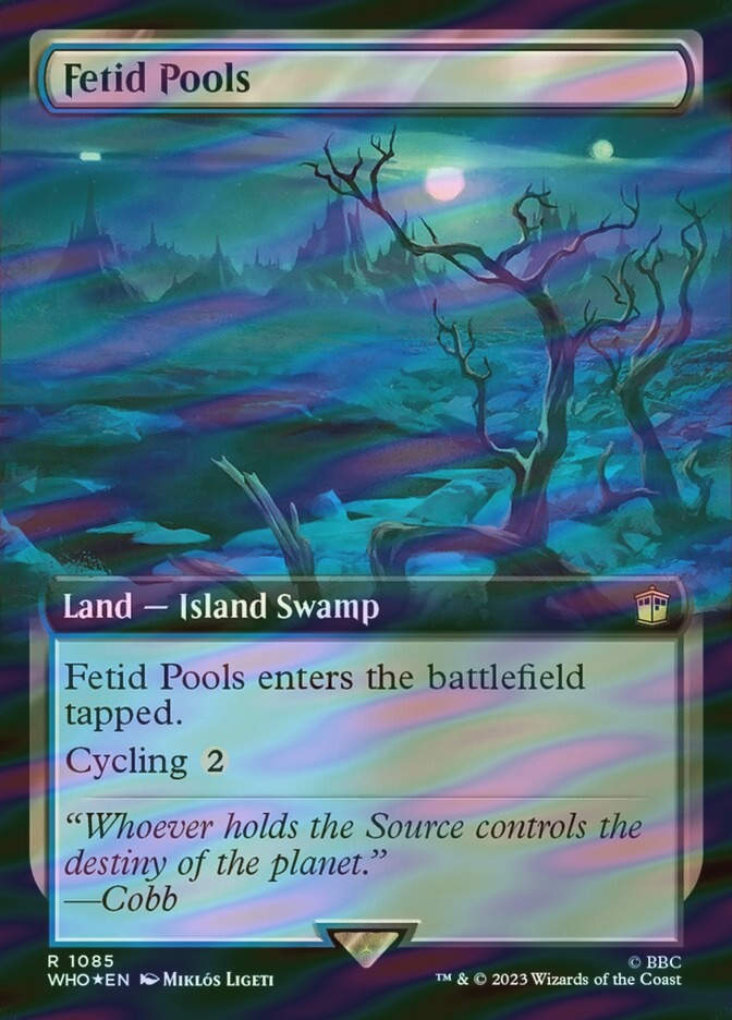 Fetid Pools (WHO) (1085) / Extended Art / Surge Foil