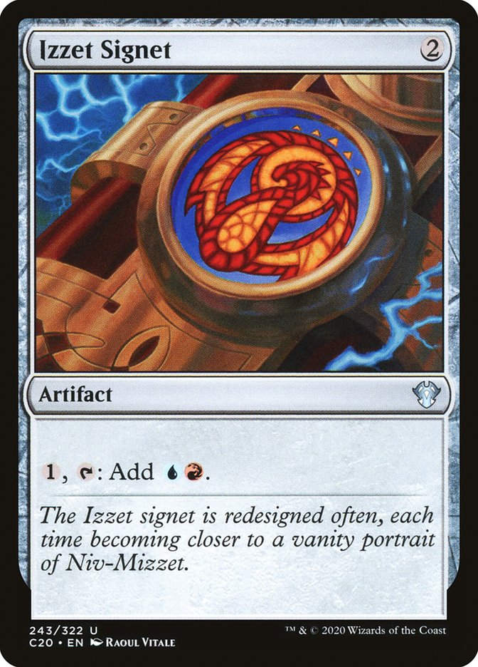 Izzet Signet (C20) (243)