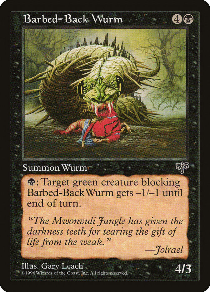 Barbed-Back Wurm (MIR) (105)