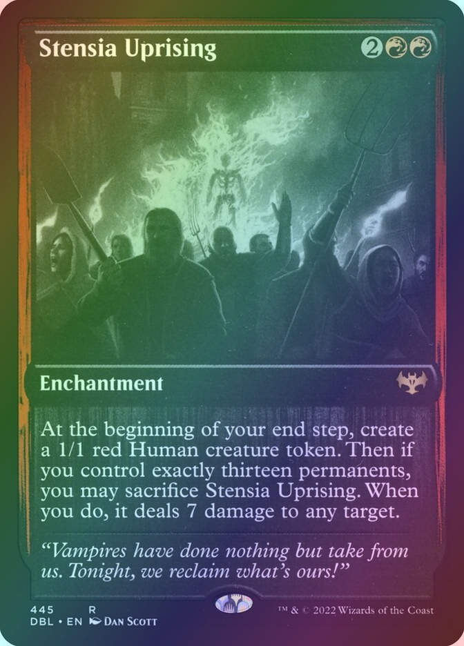 Stensia Uprising (DBL) (445) / Foil