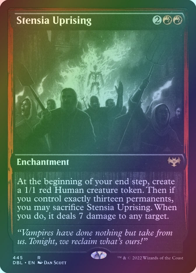 Stensia Uprising (DBL) (445) / Foil