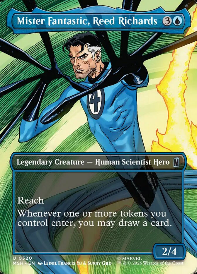 Mister Fantastic, Reed Richards (MSH) (320) / Borderless