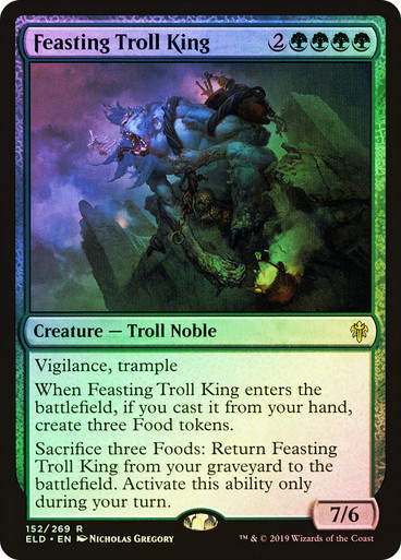 Feasting Troll King (ELD) (152) / Foil