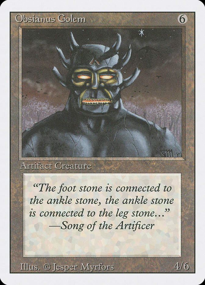 Obsianus Golem (3ED) (268)