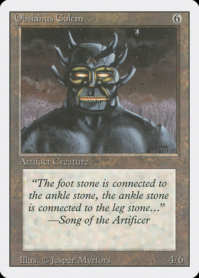 Obsianus Golem (3ED) (268)