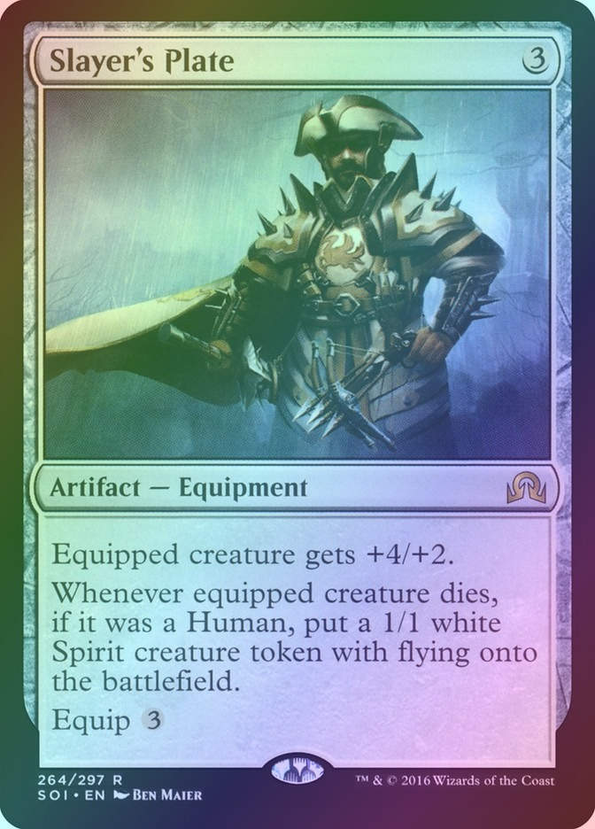 Slayer's Plate (SOI) (264) / Foil