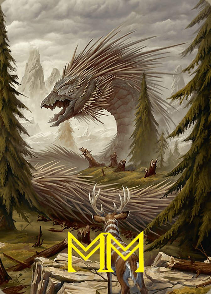 Quilled Greatwurm (AFDN) (44) / Firma Dorada