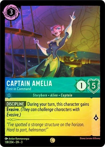 Captain Amelia - First in Command (LOR_ITI) / Foil