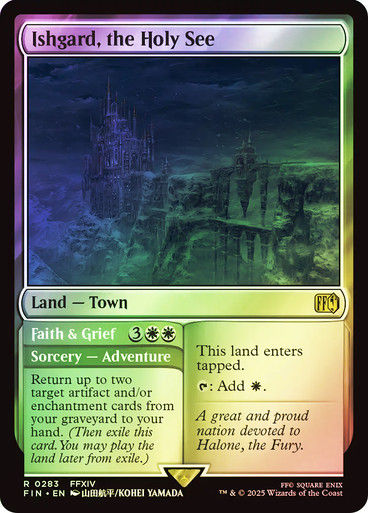 Ishgard, the Holy See // Faith & Grief (FIN) (283) / Foil