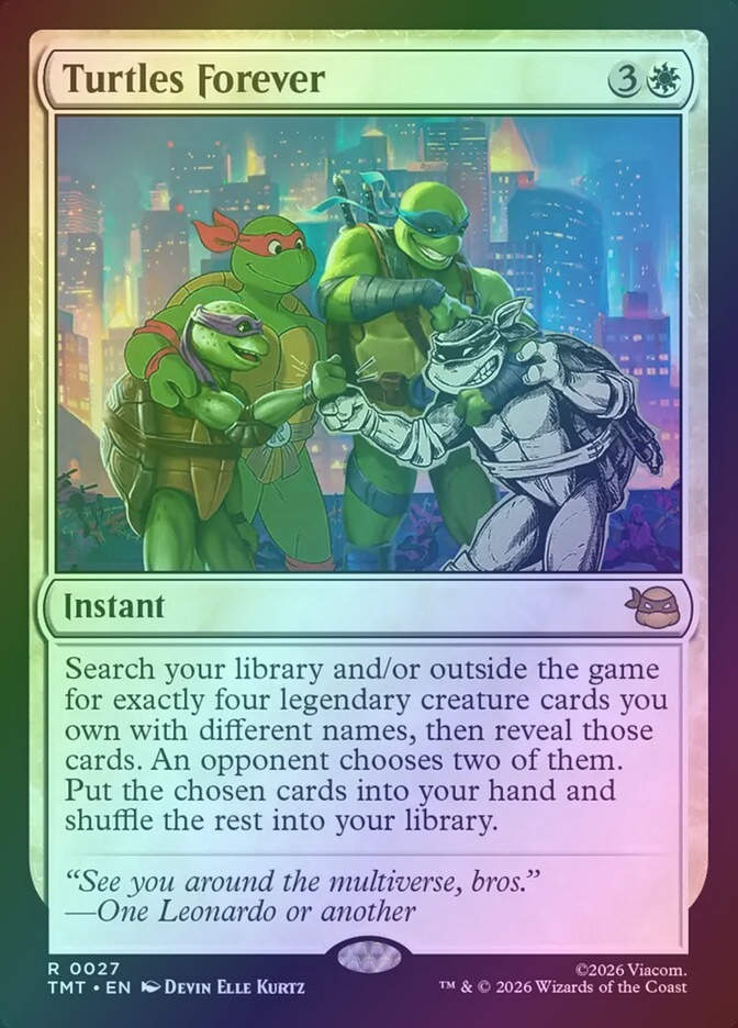 Turtles Forever (TMT) (27) / Foil
