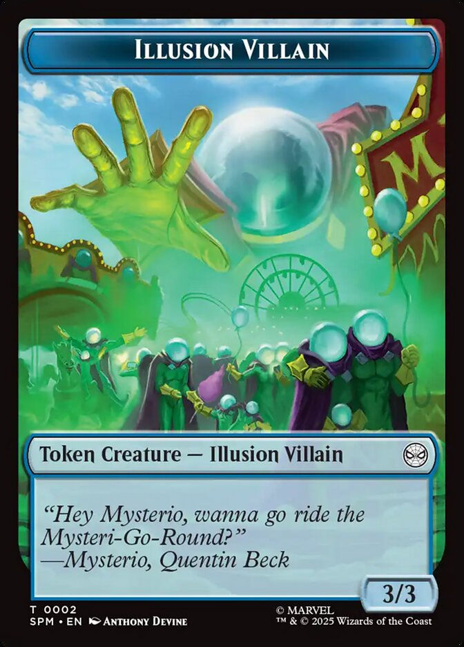Illusion Villain // Spider (TSPM) (2 // 3) — cara 1 de 2