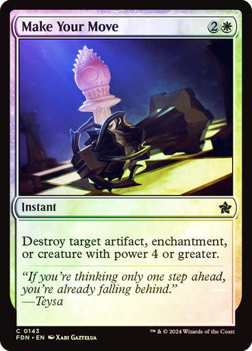 Make Your Move (FDN) (143) / Foil