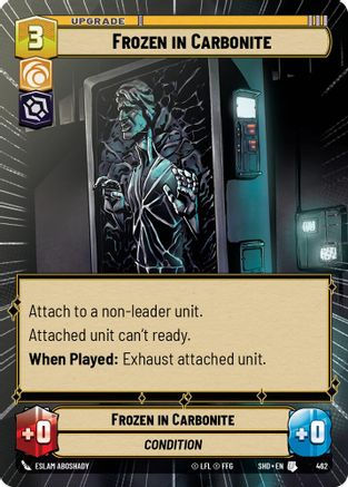 Frozen in Carbonite (Hyperspace) (SHD_#462) / Foil