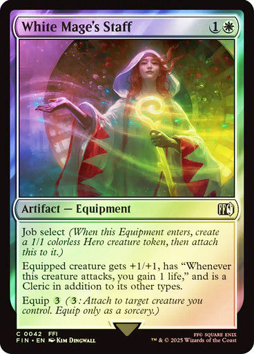 White Mage's Staff (FIN) (42) / Foil