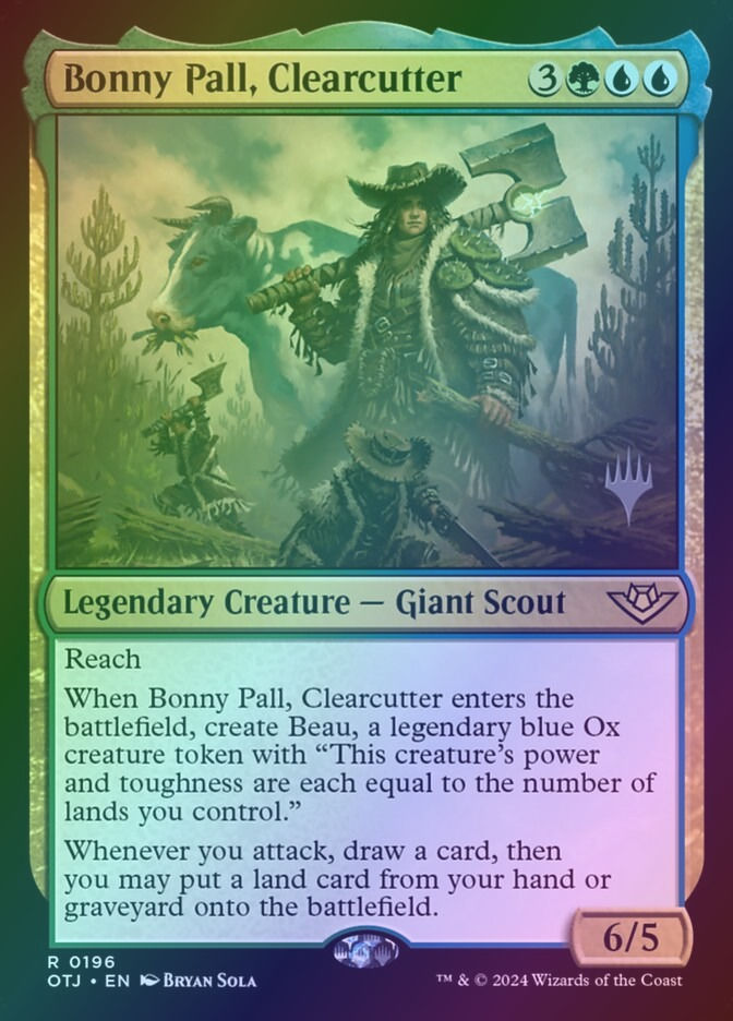 Bonny Pall, Clearcutter (POTJ) (196p) / Foil