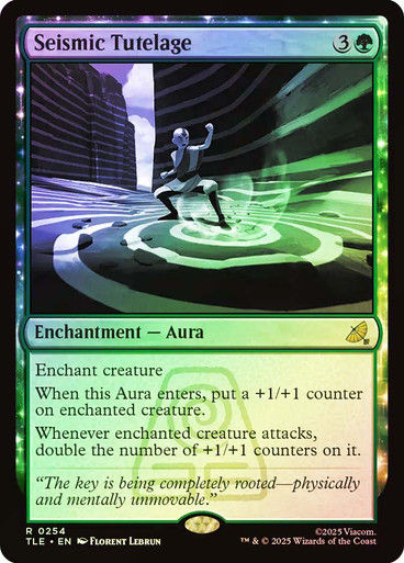 Seismic Tutelage (TLE) (254) / Foil