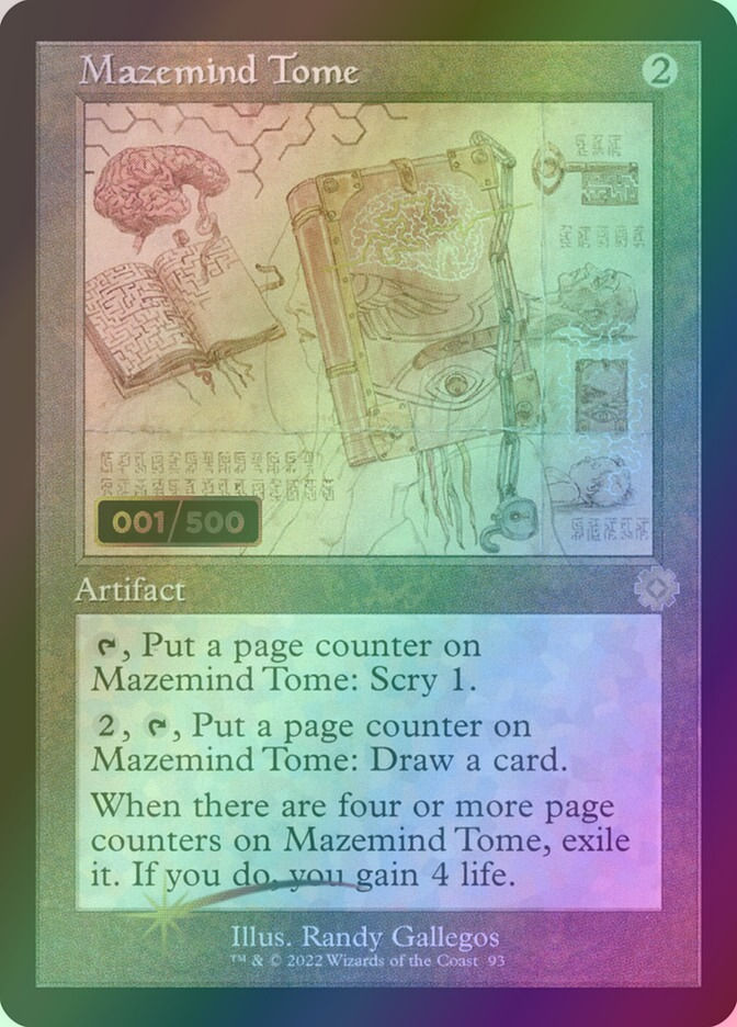 Mazemind Tome (BRR) (93z) / Serialized