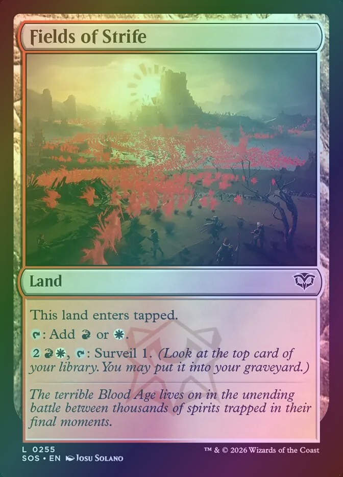 Fields of Strife (SOS) (255) / Foil