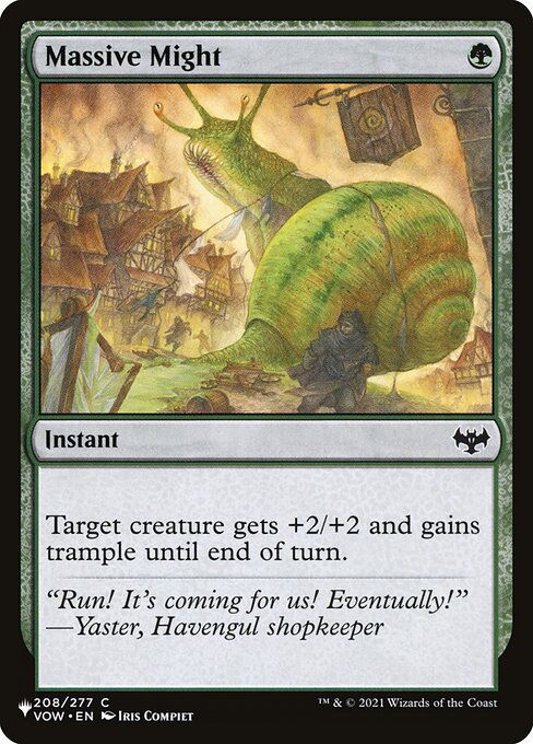 Massive Might (PLST) (VOW-208)