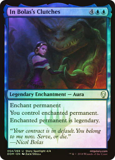 In Bolas's Clutches (DOM) (54) / Foil