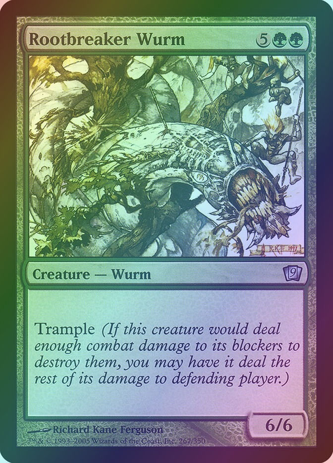 Rootbreaker Wurm (9ED) (267★) / Foil