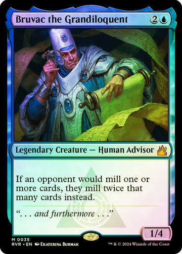 Bruvac the Grandiloquent (rvr) (35) / Foil