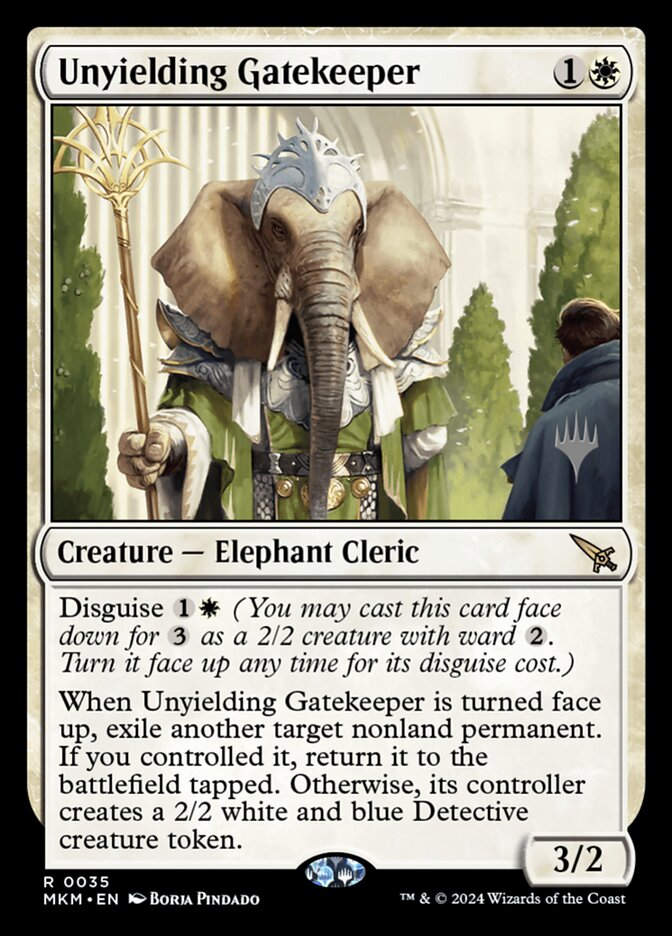Unyielding Gatekeeper (PMKM) (35p)