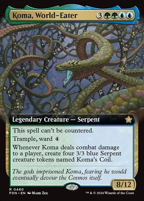 Koma, World-Eater (FDN) (480) / Extended Art