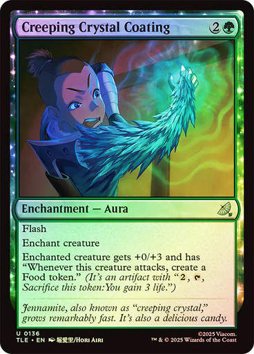 Creeping Crystal Coating (TLE) (136) / Foil