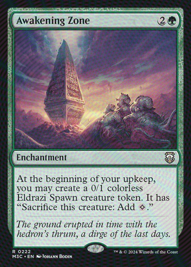 Awakening Zone (M3C) (222) / Ripple Foil