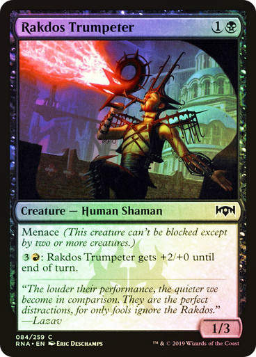 Rakdos Trumpeter (RNA) (84) / Foil