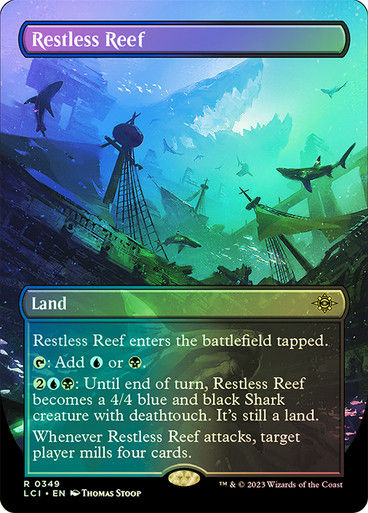 Restless Reef (lci) / Borderless / Foil