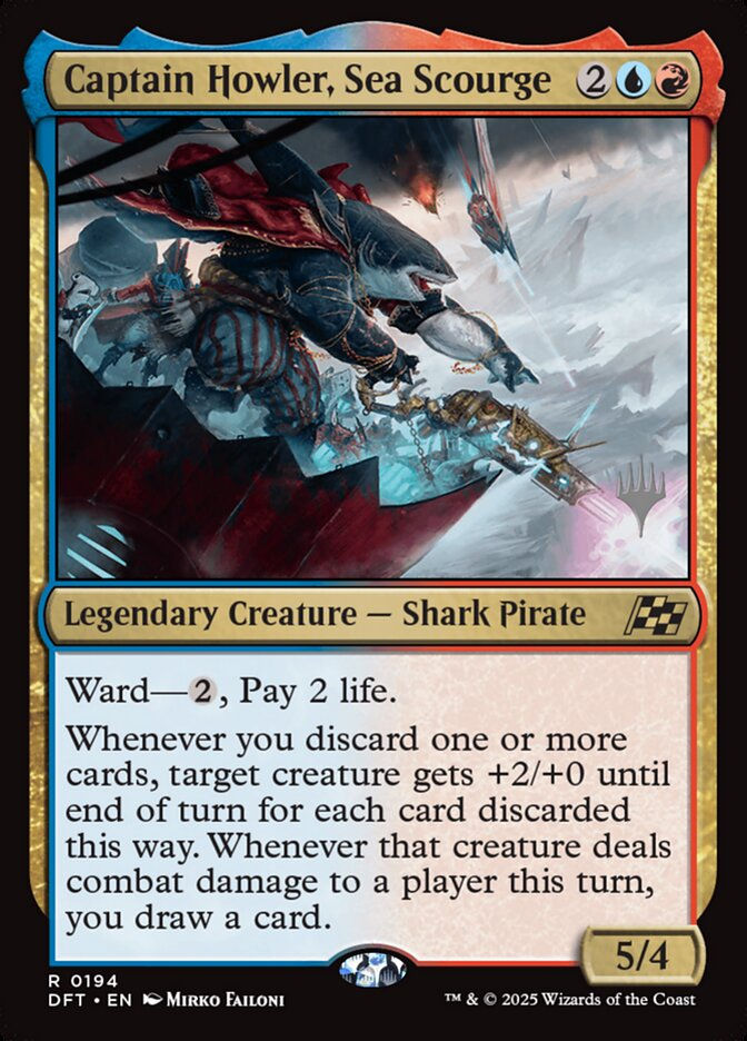 Captain Howler, Sea Scourge (PDFT) (194p)