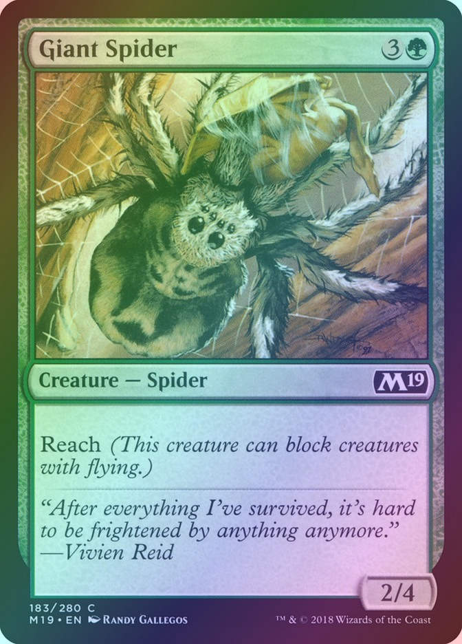 Giant Spider (M19) (183) / Foil