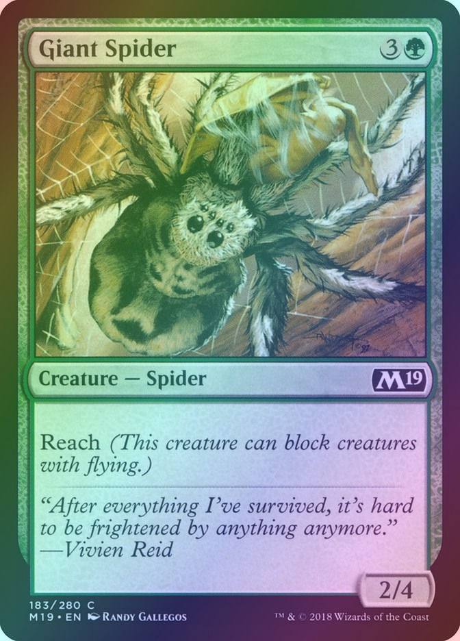 Giant Spider (M19) (183) / Foil