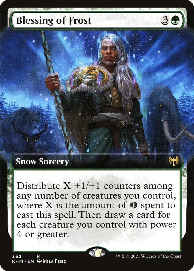 Blessing of Frost (KHM) (362) / Extended Art