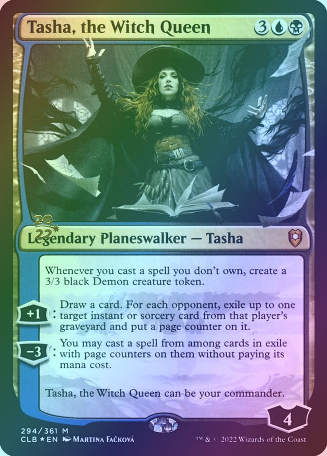 Tasha, the Witch Queen (PCLB) (294s) / Foil
