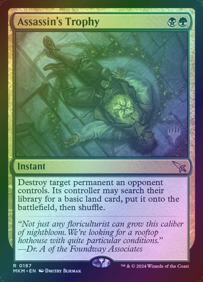 Assassin's Trophy (PMKM) (187p) / Foil