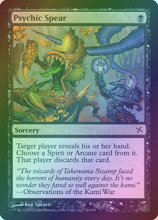 Psychic Spear (BOK) (78) / Foil