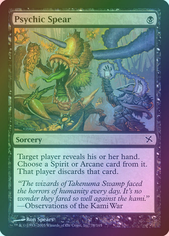 Psychic Spear (BOK) (78) / Foil