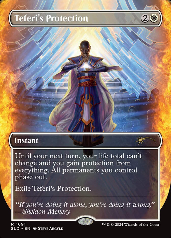 Teferi's Protection (SLD) (1691) / Borderless