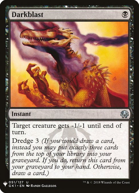 Darkblast (PLST) (GK1-51)
