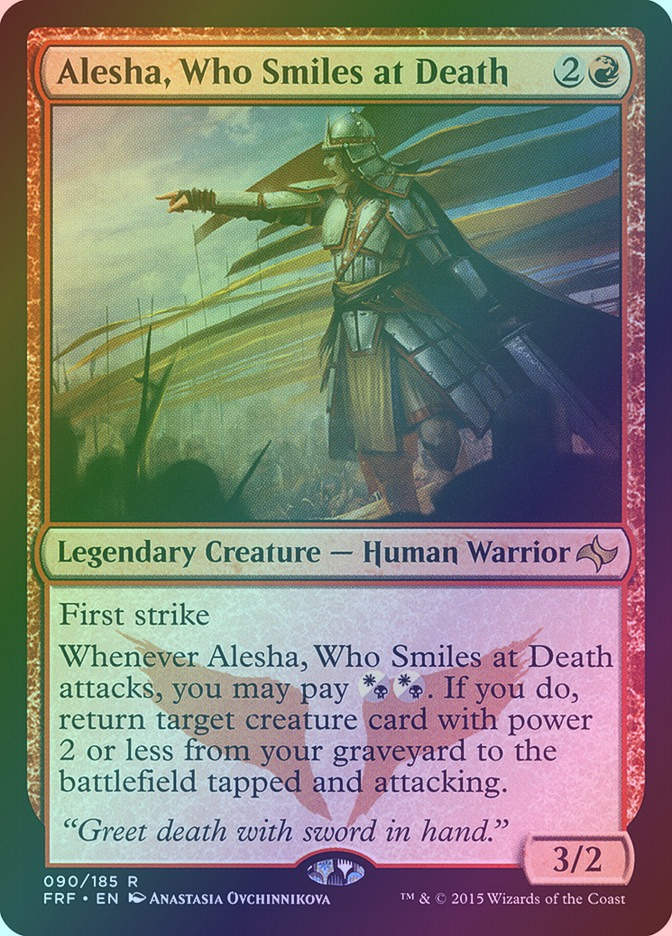 Alesha, Who Smiles at Death (FRF) (90) / Foil