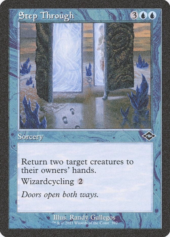 Step Through (MH2) (392) / Foil Etched