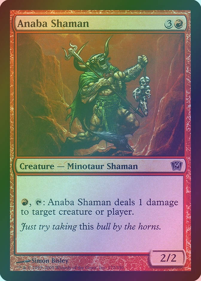 Anaba Shaman (9ED) (172★) / Foil
