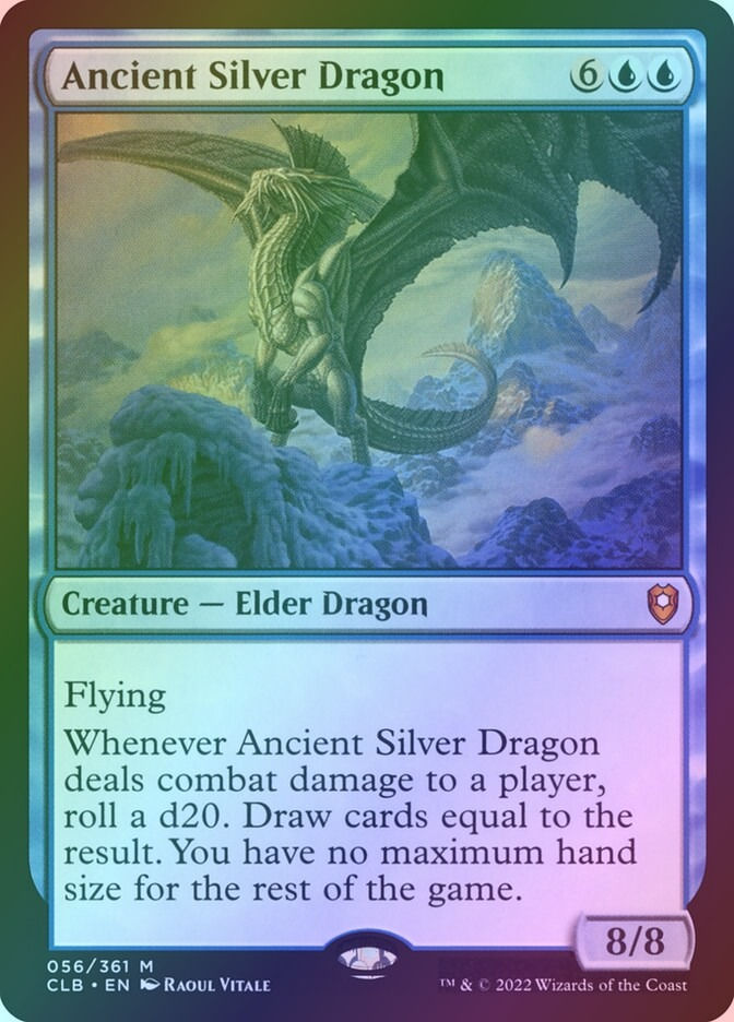 Ancient Silver Dragon (CLB) (56) / Foil