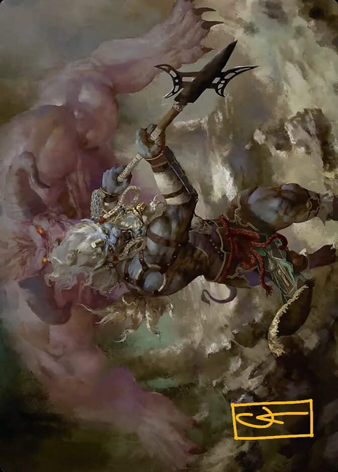 Kimahri, Valiant Guardian // Kimahri, Valiant Guardian (AFIN) (29) /  Firmada