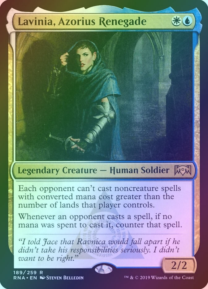Lavinia, Azorius Renegade (RNA) (189) / Foil